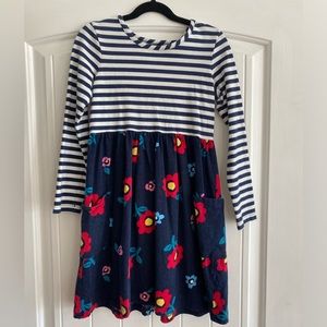 Girls Size 8 Hanna Andersson long sleeve dress